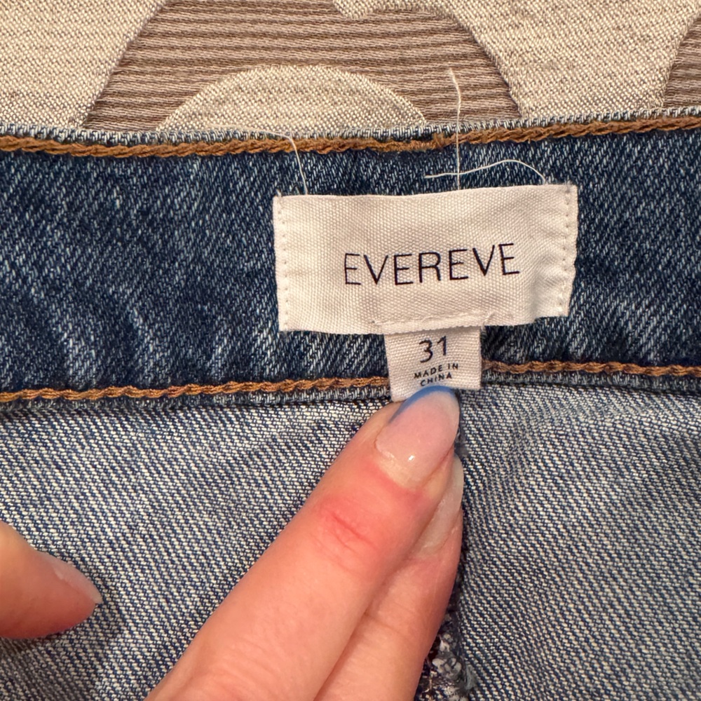 Women's Barrel Light Blue Jeans - evereve - Picture 7 of 9